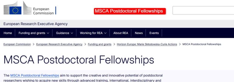 MSCA Postdoctoral Fellowships 2026: A Realistic Guide - The Fellowships.in